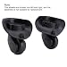Koffer Rollen, Koffer und Trolleys Lenkrollen, 2 PCs Gepäckkoffer, PVC Universal Wheel Wheel Travel Koffer Schwenk Ersatzzubehör für Trolley für Outdoor/Touring geeignet