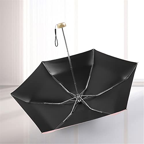 Fold Sun Umbrella Sun Umbrella Sun Umbrella Sun Small And Portable Umbrella Women's Rain And Rain Dual Use Pocket Standing Umbrella #TOP2