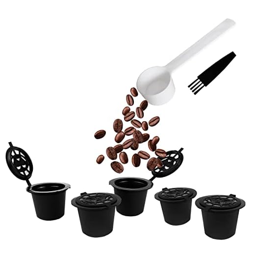 Cápsulas de Café Reutilizable Compatible con Máquinas Nespreso y Dolce Gusto | PACK DE 5 CAPSULAS de Cafe Reutilizables Ideales Para Rellenar Su Taza de Café de Manera Ecológica
