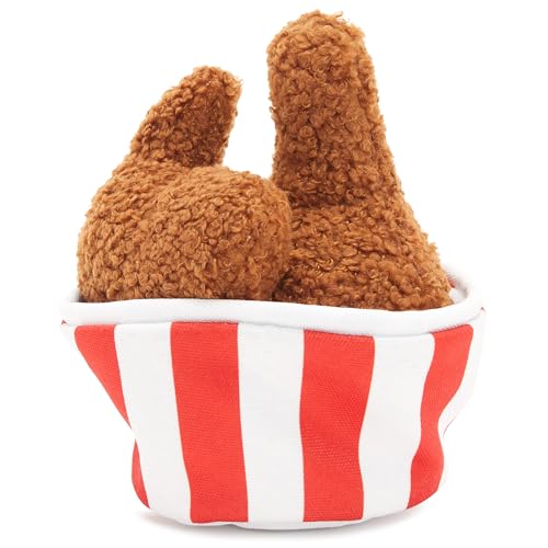 Bark 2 in 1 Interactive Plush Dog Toy, Rip and Reveal Dog Toy for Medium & Large Dogs