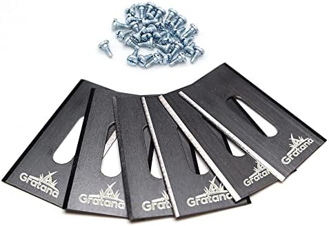robotic lawn mower blade that will change your mowing experience forever 5 Gratana - 15 Count Robotic Lawn Mower Blades (1 inches, For Husqvarna - Endurance, Black Titanium Coated, Doubles Cutting Area)