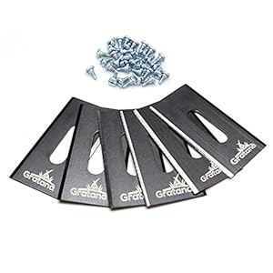 Gratana – Mähroboter Messer (30, für Husqvarna – Endurance) auch für Gardena McCulloch Mähroboter Mähroboter Zubehör Ersatz für 315 430 435 450 und viele andere