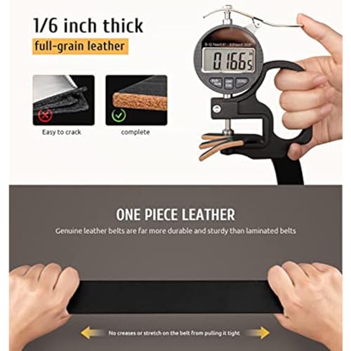 Leather Studded Belts Metal Punk Rock Style Fashion Rivet Decoration Adjustable Prong Buckle Neutral Leisure Belt 5