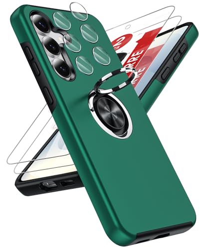 LeYi Coque pour Samsung Galaxy S25 FE / S25FE avec 2 Verre Trempé 2 Protection Camera, Telephone 256 Go/128 de Housses Protection Téléphone Case Portables...