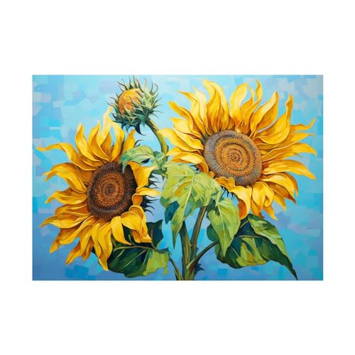 Tableaux decoration murale salon FJASKER pour illuminer un grand mur vide sans cadre 80x120