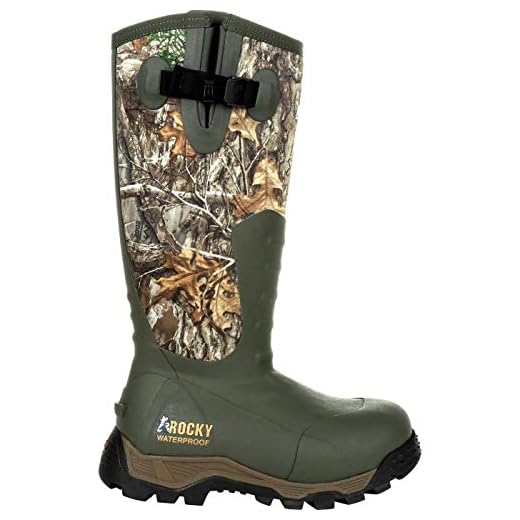 Rocky Sport Pro Women's 1200G Insulated Rubber Outdoor Boot Size 8(M)