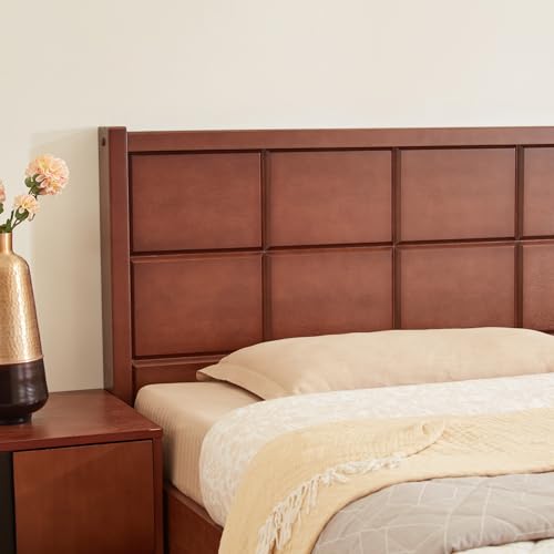 Image of Home Centre | Denis Cresta | Mahogany Wood | King Beds | Walnut | 1 Year Warranty