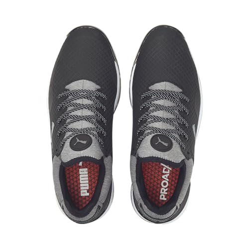 Puma Tênis de golfe masculino Proadapt Alphacat Golf, Preto, 42
