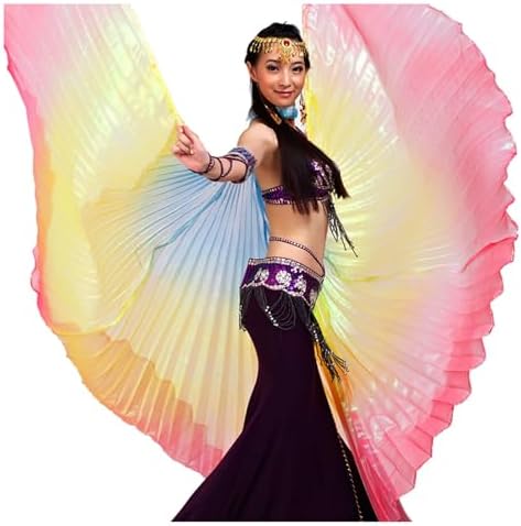 Cintura Di Danza Del Ventre Nera Con Sequin Argentati - 4,90