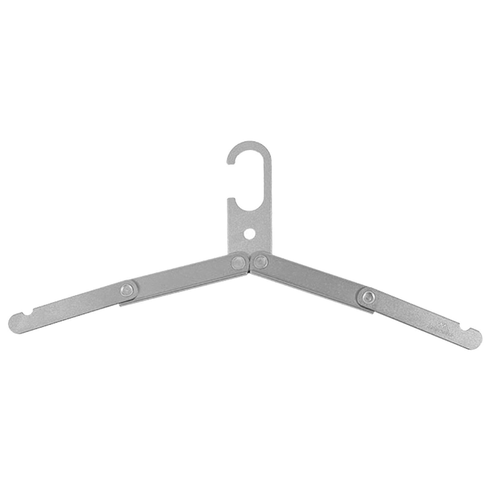 Percha plegable portátil de metal antideslizante | Percha de viaje resistente para acampar y crucero | Perchero que ahorra espacio para el hogar y viajes