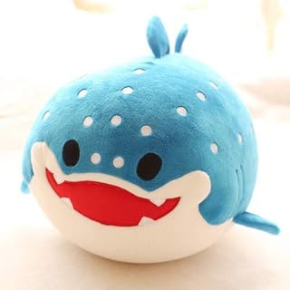 MIAOOWA Official Store Urocze delfiny pieczęci morsy zabijacz wieloryby rekiny pluszowe zabawki ocean sojusz pianka cząstki dzieci lalka 33 cm wieloryb