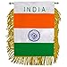 EagleEmblems WF1049 Mini-BAN,INT,India (3x5'), Multicolor