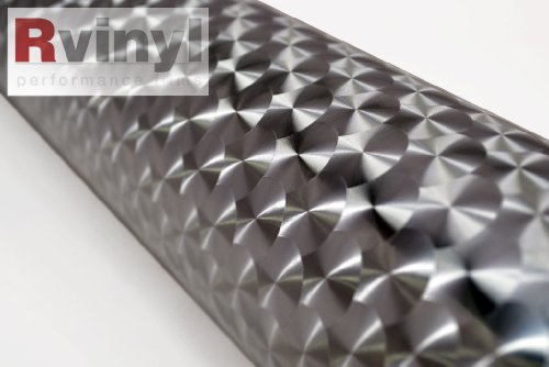 Engine Turn Film Vinyl Sheet Roll Simple Curve Wrap - 48