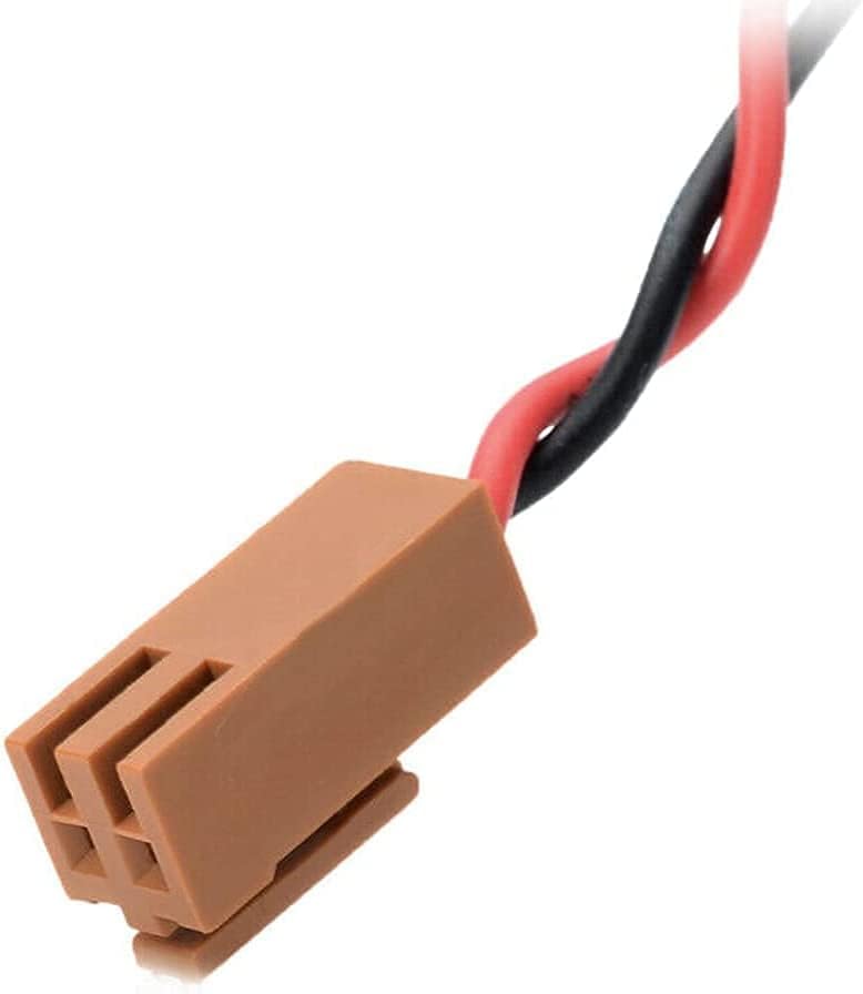 Miniatura 4 de BAOBUTE - Batería de litio no recargable de 2400mAh ER6V3.6V ER6VC119A ER6V119B para Toshiba PLC con enchufe marrón