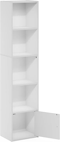 Miniatura 291 de Furinno - Estantería de cubos de 2 niveles serie Luder para libros y almacenamiento, color roble francés Roble francés,Pino