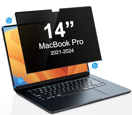 Filtro de privacidad para MacBook Pro 14 ideal para trabajar a distancia de forma segura