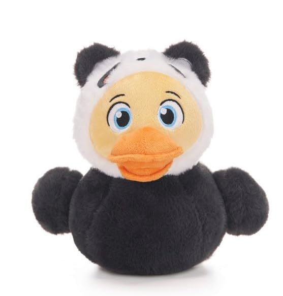Panda Plush Toy 9 inch Yellow Duck in Costume Quack Pack Soft Toy