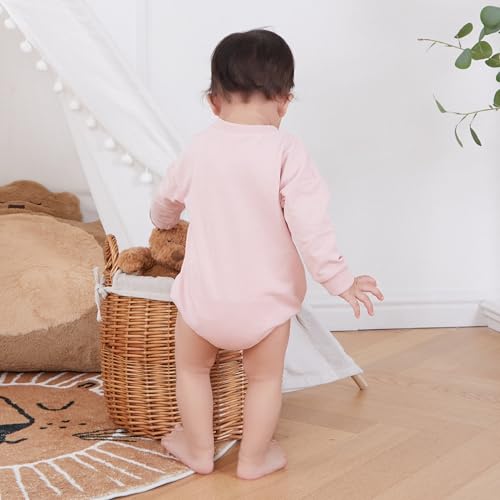 Hoanselay Halloween Baby Girl Clothes Newborn Ghost Sweatshirt Romper Long Sleeve Bubble Bodysuit Infant Fall Winter Outfits4