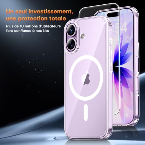 Évitez les Rayures avec la Coque Magnétique iPhone 17 Anti-Choc TAURI - 3