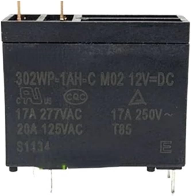 302WP-1AH-C-12VDC M02 17A 12V Power Strip Water Heater Relay JQX-62F