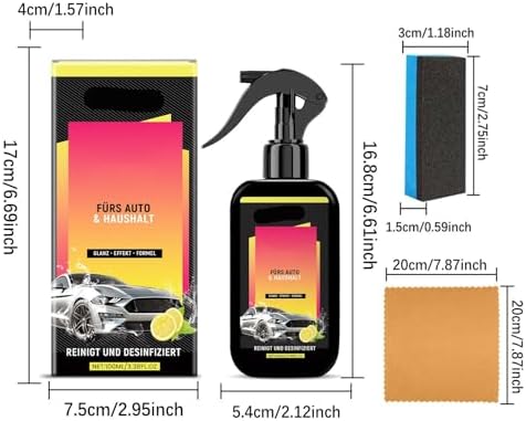 Ceramic Car Coating Sprayer Car Coating, Fast-Acting Ceramic and Polish Sprayer Easy to Apply Polishing - 1