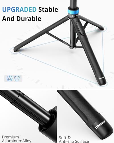 Image of UBeesize 72 inch Phone Tripod - Tripod for iPhone & Selfie Stick with Phone Holder & Remote - Upgraded, Stable & Portable Stand for iPhone 17 /16 /15 /14, Android, Cameras & Action Cams