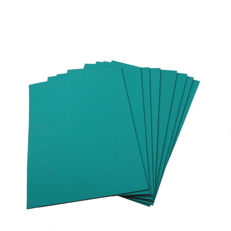 Alfombrilla antiestática resistente al calor, duradera, para banco de trabajo, para reparación y montaje, 30 x 40 cm (paquete de 10)