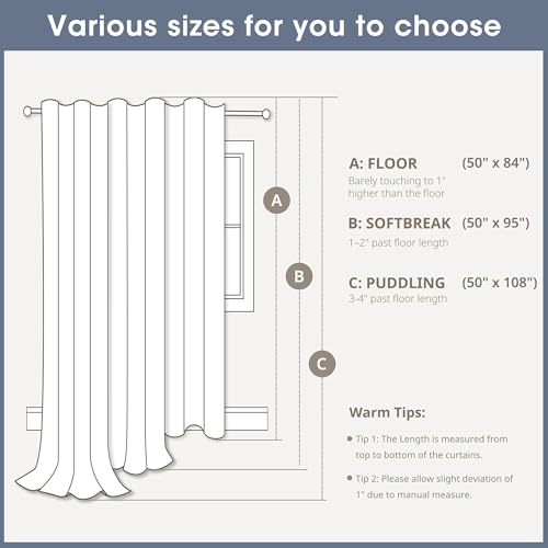 Ink+Ivy Boho Curtain for Bedroom Single Panel Window Curtain for Living Room, 100% Cotton Tufted Chenille Stripe Modern Farmhouse Curtain Light Filtering Drape for Bedroom, 50" x 84", Ivory/Navy by INK+IVY - Image 9