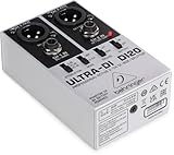 Behringer DI20 Divisor/Caja DI De 2 Canales, Activa, Profesional