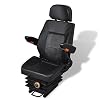 Universele tractorzitting incl. armleuning en rugleuning tractordelen Afmetingen: 106 x 60 x 52 cm (H x B x D)