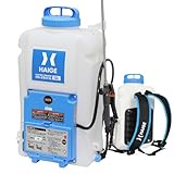 HAIGE(ハイガー) 電動噴霧器 12L 充電式 背負 小型 バッテリー式 除草 防除 消毒 簡単 家庭菜園 HG-KBS12L (ブルー)