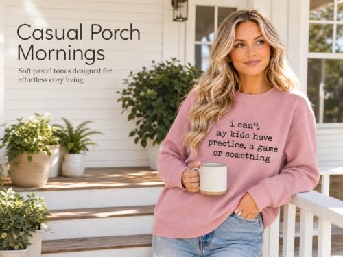 Mama Sweatshirt Mom Sweater Long Sleeve Crewneck Pullover for Women Cotton - Image 1
