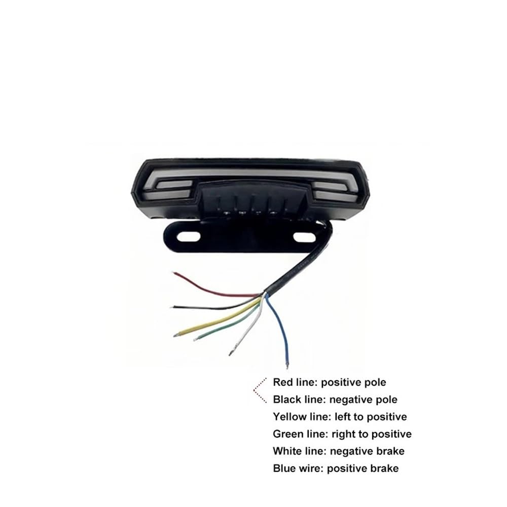 Luces Señal Giro Luces De Matrícula Para Motocicleta, Scooter
