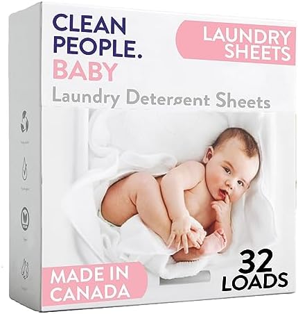 Amazon.com: The Clean People Laundry Detergent Sheets - Laundry Soap ...