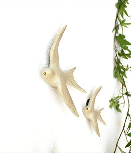 Amazon.co.jp: 壁掛け オブジェ 鳥 バード オーナメント 壁飾り