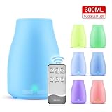 300ml Essential Oil Diffusers, HFAN Aromatherapy Remote Air Diffusers Humidifier...