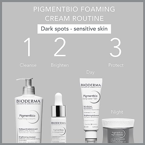 Bioderma Pigmentbio Foaming Cream Crème Nettoyante Anti Taches Brunes 500 Ml - vue 4