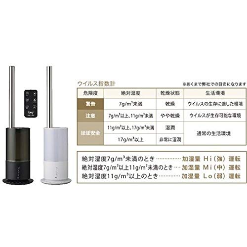 Amazon | 加湿器 APIX アピックス ハイブリッド式アロマ加湿器 Luxy