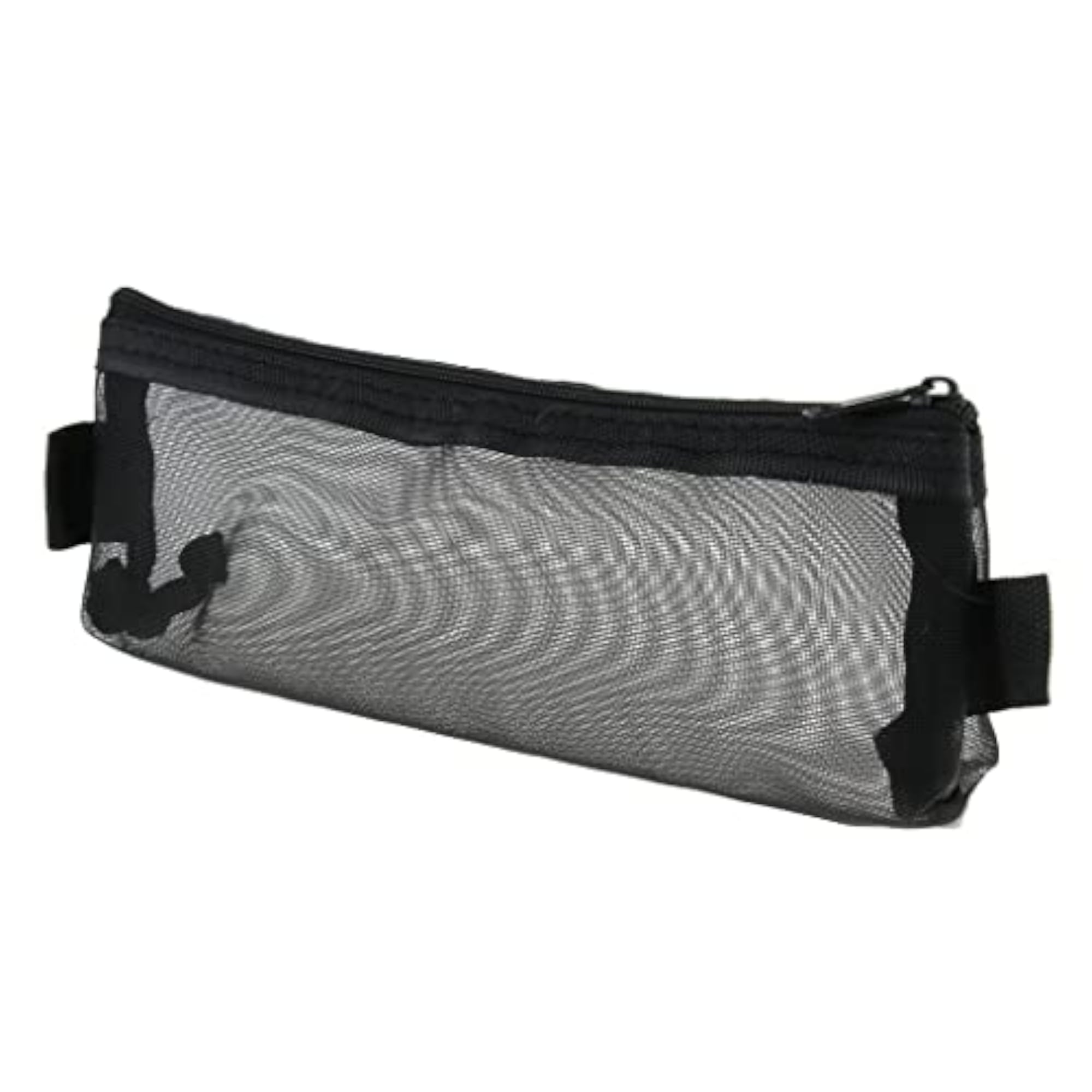 Perspective Mesh Pencil Case Pen Makeup Bag, Stylish Organizer