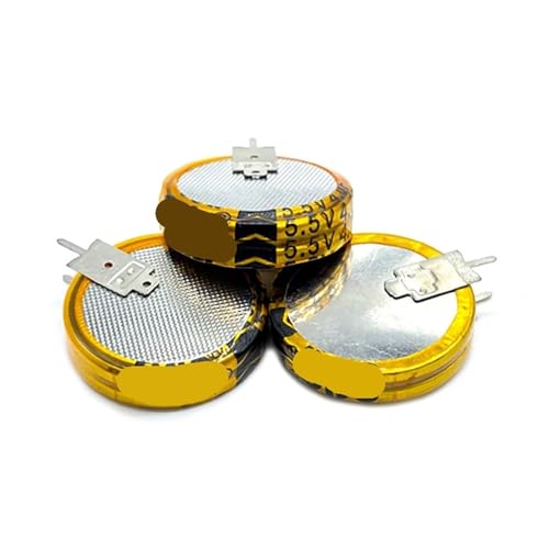 Condensateur bouton V 5.5V 0.1F à charge rapide et haute densité
