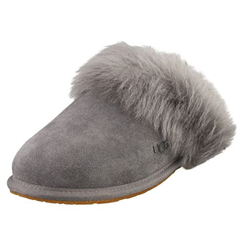 UGG Women's Scuff SIS Slipper, Charcoal, 10