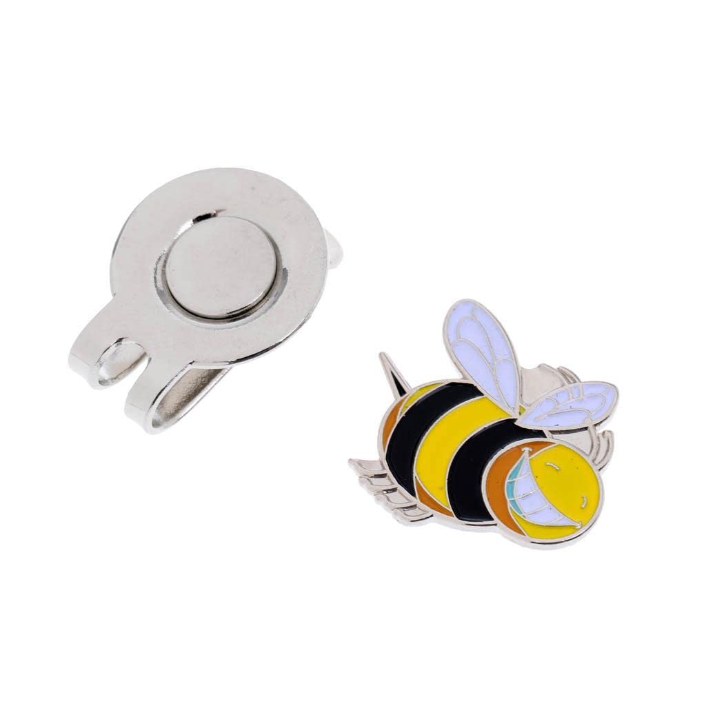 Set di 3 Segnapalline da Golf a Forma di Animali da Attaccare a Cappellino O Berretto (2 X 2,5 Cm).