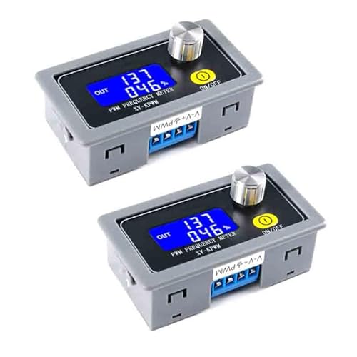 2PCS XY-KPWM PWM Pulse Frequency Duty Cycle Adjustable Module Square Wave Rectangular Wave 3.3-30V 5-30mA Pulse