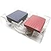 2 Deck Revolving Rotating Canasta Playing Card Tray