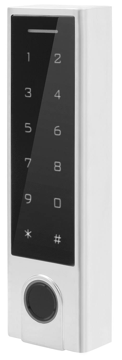 EURA AC-91H4 Smart WiFi - Lettore da parete per controllo accessi elettronico, controllo accessi, lettore proxy da 13,56 MHz, lettore biometrico, apertura codice e cellulare, app TTLock/TTHotel