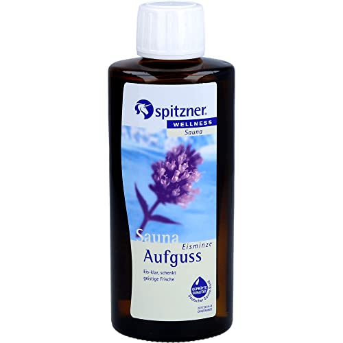 Spitzner Saunaaufguss Eisminze 190 ml – Konzentrat zur Anwendung in der Sauna