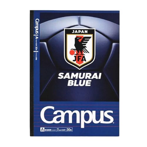 Amazon | [JFA] サッカー日本代表 キャンパスノートA罫 JFA9728 ブルー