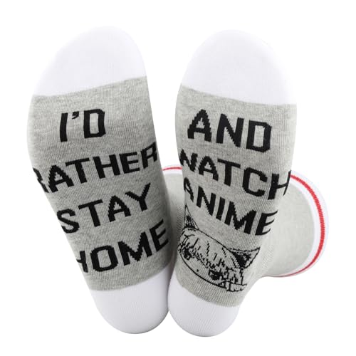 TSOTMO Anime Merch Novelty Socks for Anime Fans Japan Anime Gift Cat Girl Gift Anime Manga Japan Lovers Kawaii Gifts