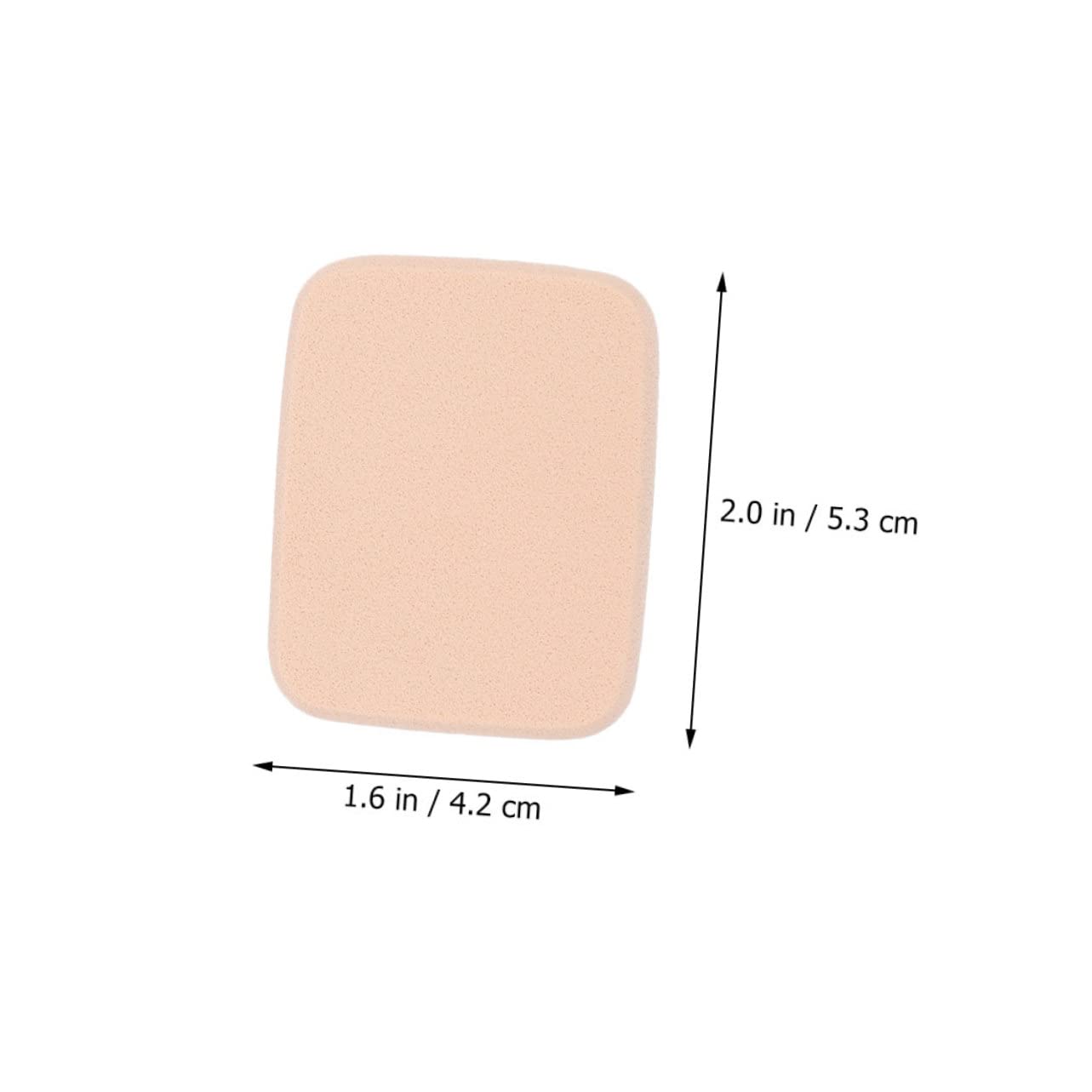 PartyKindom 2 Sets Makeup Soft Sponge Powder for Loose Powder Compact Convenient Makeup Supplies present for Birthdays Special Occasions