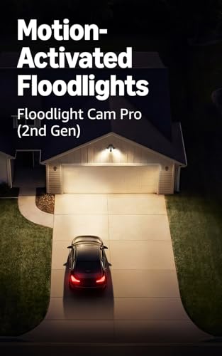 Image of Ring Battery Doorbell (newest model), Matte Mocha with Floodlight Cam Pro (newest model), Black